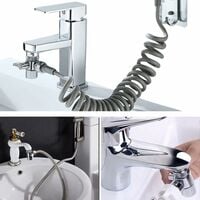 Diverter Valve Shower Attachment,Diverter Valve,Alloy Shower Faucet 2 Way Diverter Valve,Brass Diverter Valvefor Kitchen Sink Faucet or Bathroom