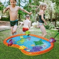 Paddling pool cheap with sprinkler