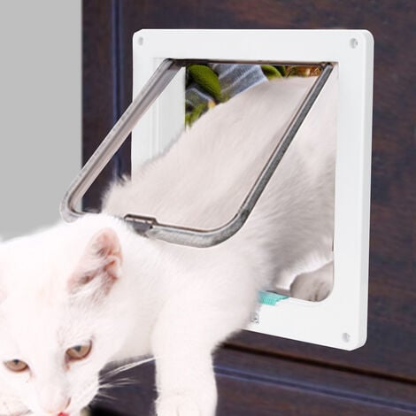 Katzenklappe 4-Wege Magnetisch Deluxe 400 Weiß PetSafe