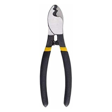 Pince Coupe Cable,Pince Coupante 150mm Câble Mâchoires de Serrage pour Fils Aluminium Cuivre Câble