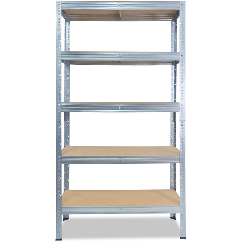 Estanteria metalica ar storage 180x90x40 cm 5 estantes 80 kg por estante  color blanco
