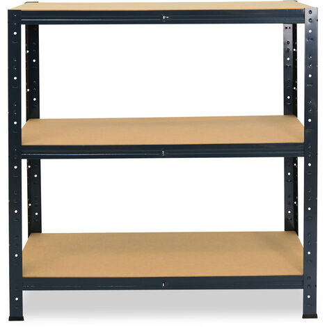 shelfplaza® HOME 200x100x50 cm Estantería antracita / estanterías fuertes /  estantería de 4 baldas / estanterías metálicas almacenaje / estantería de  metal insertable / capacidad de carga de 175kg