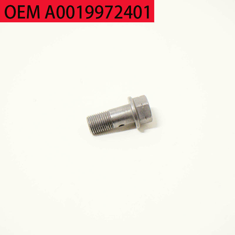 Tornillo hueco para turbocompresor, Perno hueco para línea de alimentación de aceite, para Mercedes Benz Clase C, W204, C250, SLK250, 2012-2015, A0019972401