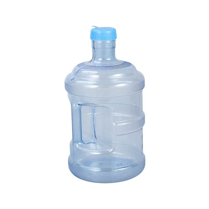 Jarra de almacenamiento de agua, botella de agua, cubo portátil, grande, Mineral vacío, jarra de agua reutilizable, dispensador divertido, enfriador a granel,7.5L 37X20X20cm