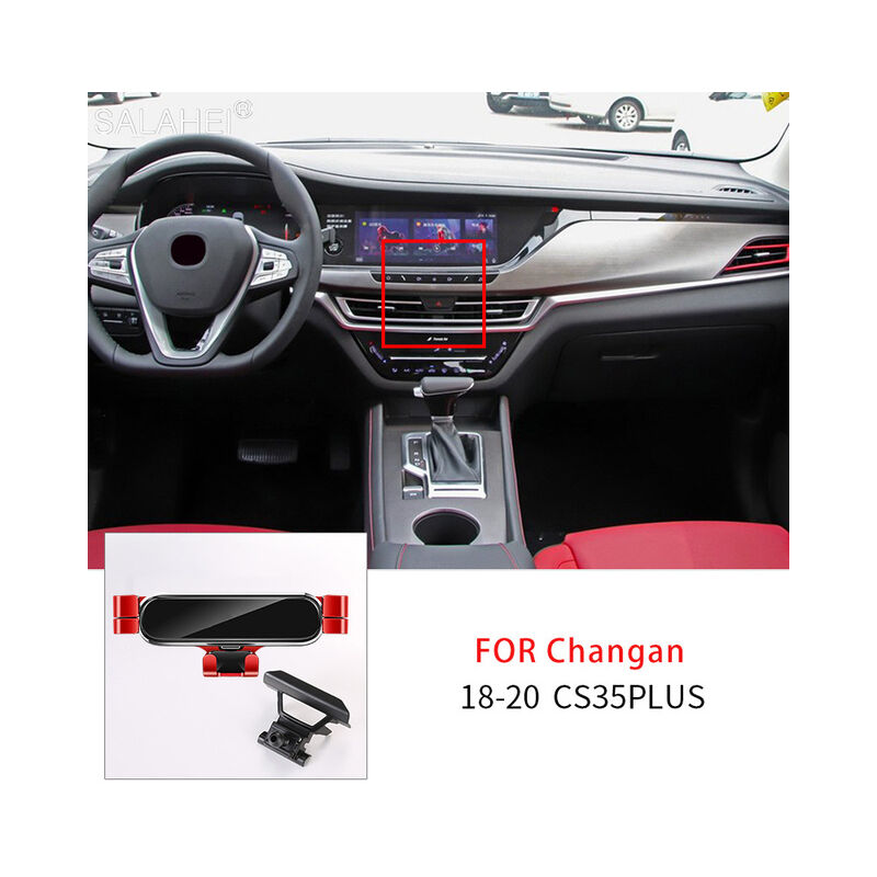 Soporte de teléfono móvil para coche Changan CS35 PLUS 18-20, montaje en rejilla de ventilación, Smartphone, GPS, accesorios decorativos para coche,Red