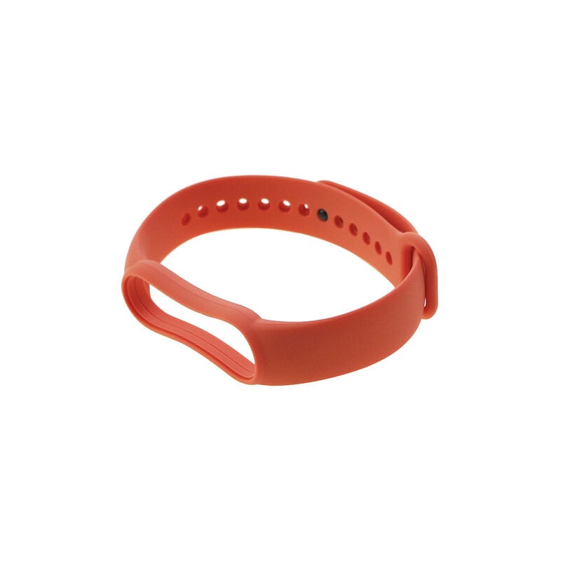 Correa de silicona para reloj inteligente Xiaomi 5, pulsera deportiva suave con NFC, 1 unidad,orangeF