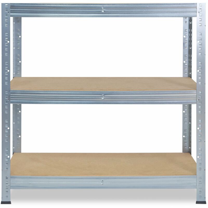 shelfplaza® 230x120x30cm HOME Scaffale metallo per carichi pesanti bianco  con 6 ripiani con 145kg capacità di carico/Scaffali in metallo per garage  come scaffali per ripostiglio o officina : : Casa e cucina