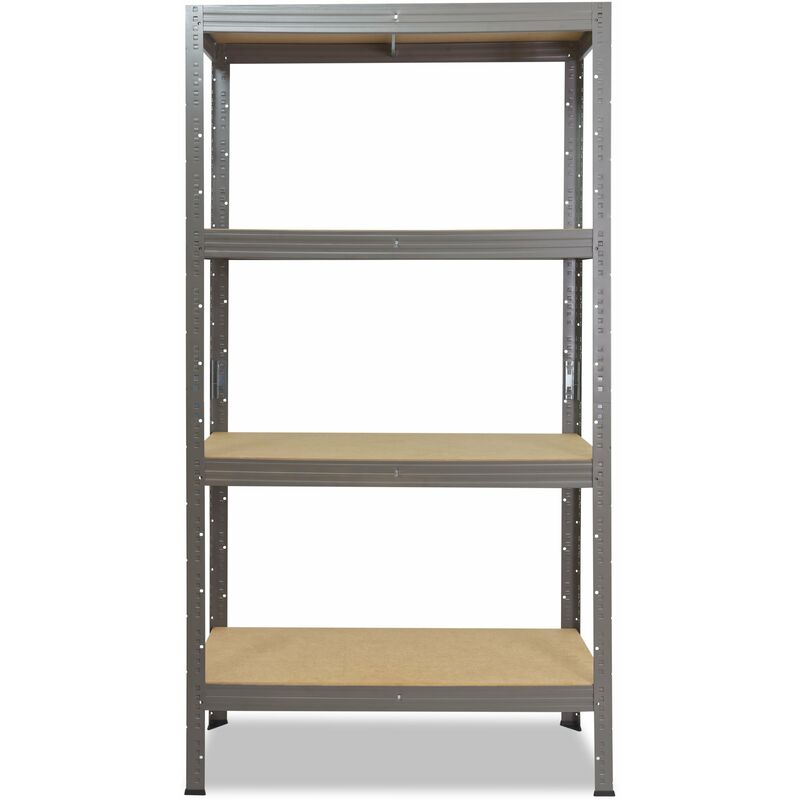 shelfplaza® PRO 90x60x60 cm Scaffale metallo per carichi pesanti zincato  con 3 ripiani con 200kg