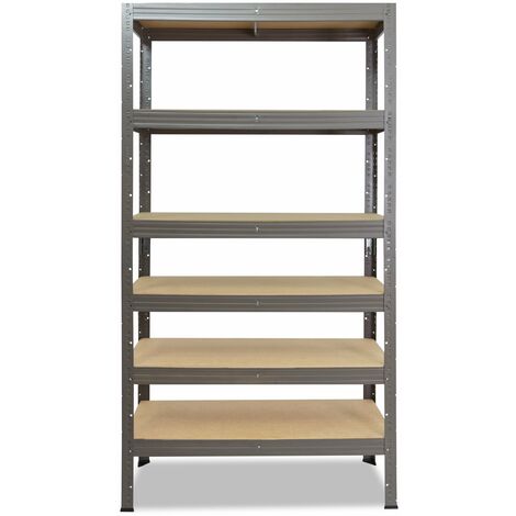 shelfplaza® PRO 90x50x50 cm Scaffale metallo per carichi pesanti zincato  con 3 ripiani con 200kg capacità di carico / Scaffali in metallo per garage  come scaffali per ripostiglio o officina