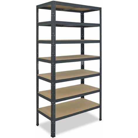 shelfplaza® HOME 180x70x50 cm Scaffale metallo per carichi pesanti