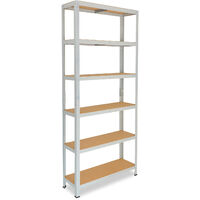 shelfplaza® HOME 200x120x30 cm Scaffale metallo per carichi