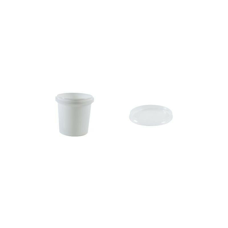 Lot de 10 seaux + couvercles de conservation 10.7l diam.267 mm