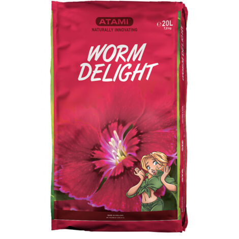 Terreau - 20L - Engrais Worm Delight - Atami