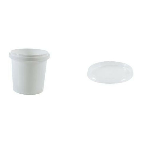 Lot de 10 seaux + couvercles de conservation 10.7l diam.267 mm