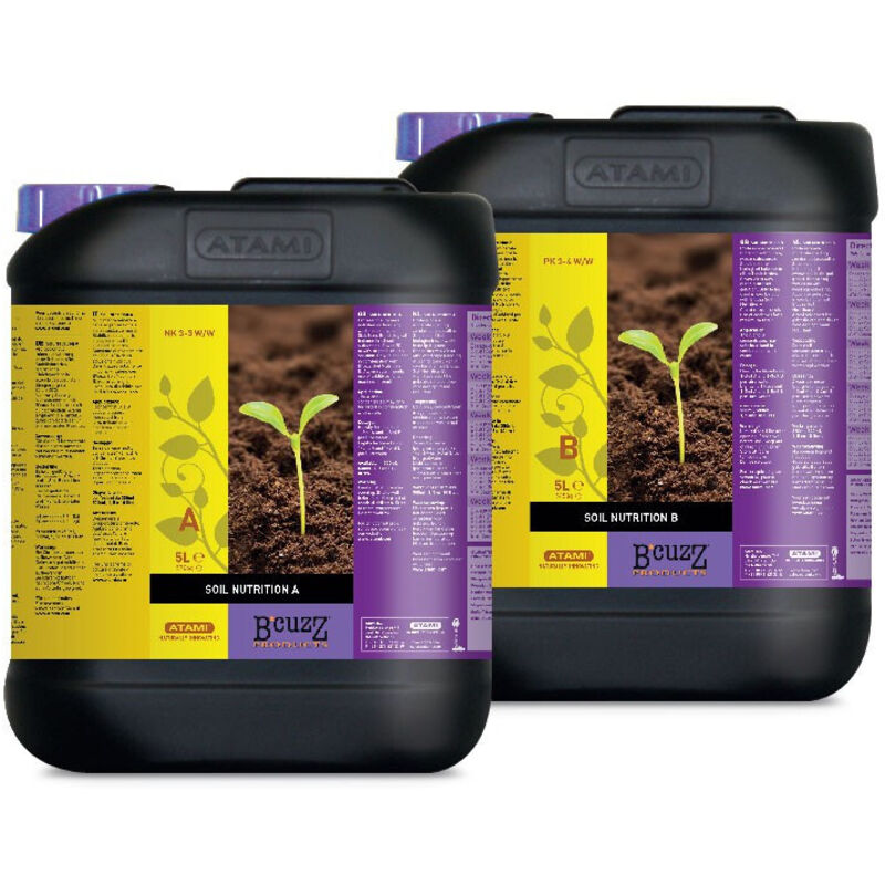 ATAMI - B'CUZZ SOIL engrais terre NUTRITION A+B 5L FR