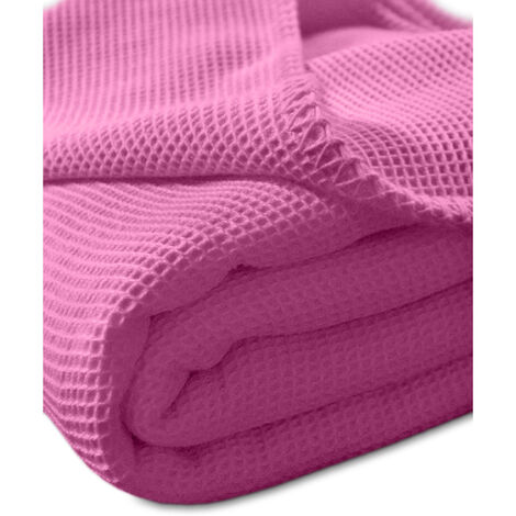 cm Farbe pink Größe Kneer Diva Qualität Pique la Kuscheldecke 91 150x210 Decke