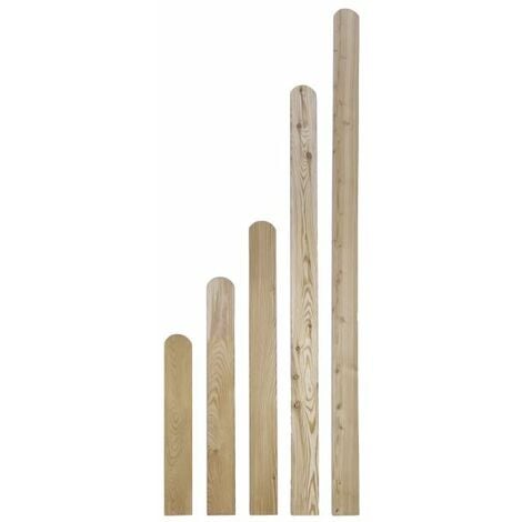 Premium Zaunlatten sibirische Lärche Zaunbretter Stakete Zaun Holz
