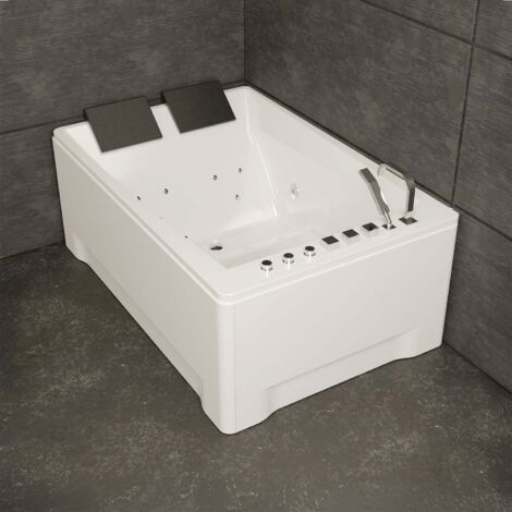 Baignoire Balnéo Tonsay duo Jets 180 x120 x68 cm, by SPALINA