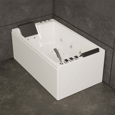 Baignoire Balnéo Brava duo Jets 170 x100 x63 cm, by SPALINA