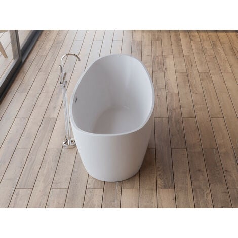 Baignoire îlot ovale NEROON 2.0 L. 170 x l. 80 cm, by SPALINA