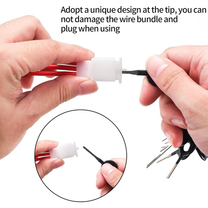 Kit Déverrouillage Connecteurs Auto 41 Pièces - Outils Extraction Bornes Câble Sécurisés