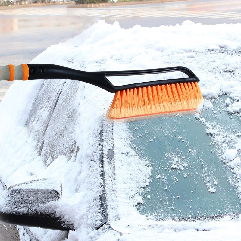 Brosse à neige pour voiture extensible 99,1 cm, balai de déneigement  amovible avec raclette, racloir à glace pour voiture, camion, VUS MPV,  pare-brise, fenêtres