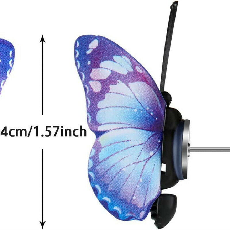 50 Punaises Papillon Déco Mignonnes - Pour Tableaux Liège, Photos & Babillards | Multicolore | PVC & Métal
