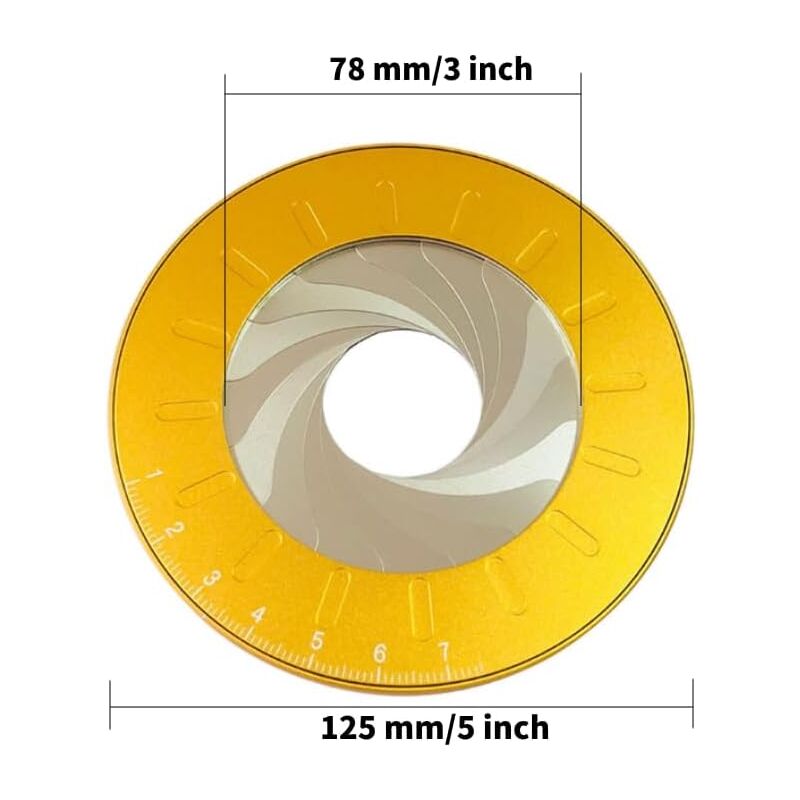 ZZALLL Modello Per Diagrammi Di Flusso - Stencil Per Simboli Organizzativi In Resina - Foto 4