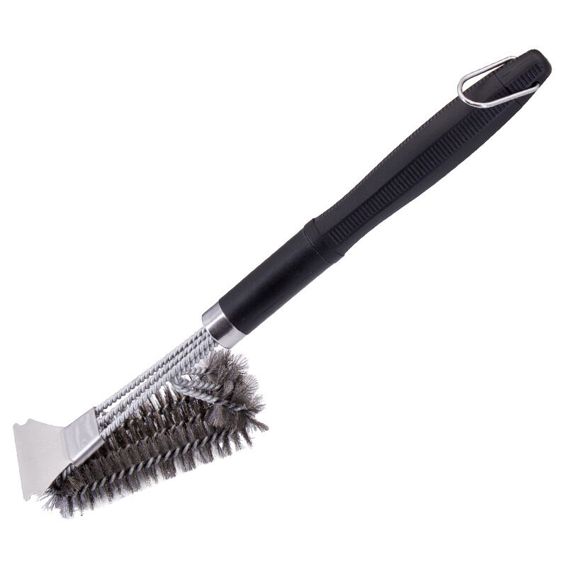 Set De 2 Brosses Barbecue + 2 Têtes Remplaçables - Grattoir Acier Inoxydable Pour Nettoyage Grill