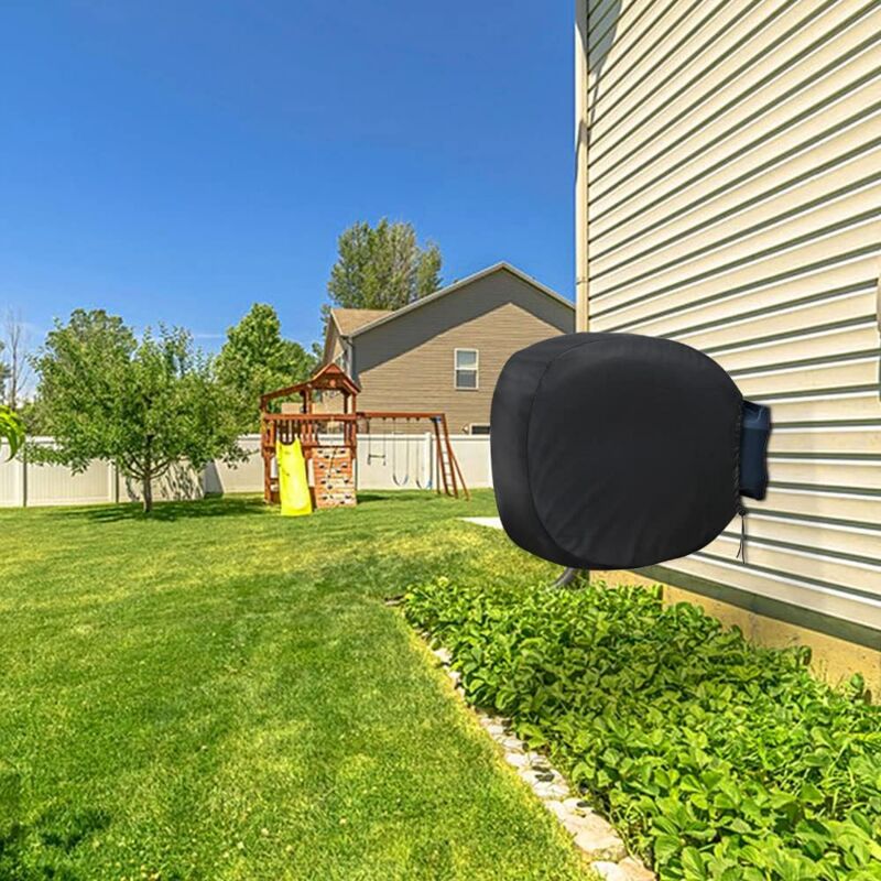 Housse De Dévidoir De Tuyau De Jardin Protecteur De Tuyau Imperméable Rétractable Anti-Poussière Mural Portable Pour Dévidoir De Tuyau D'Arrosage Pour Jardin Pelouse Équipement De Cour