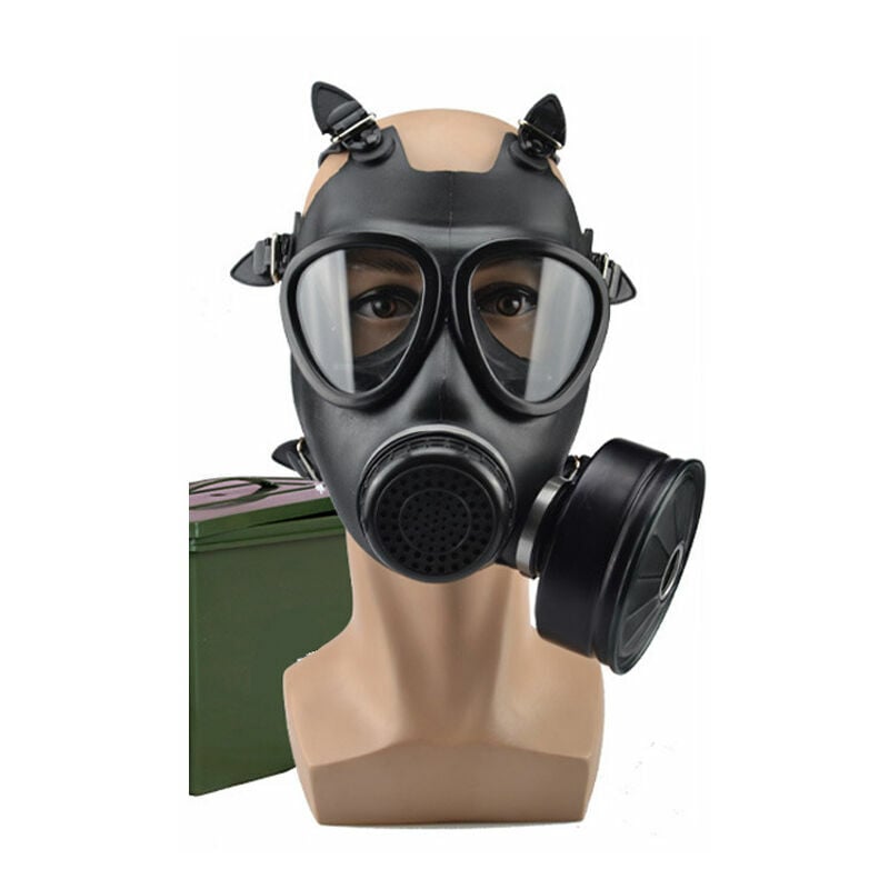 Mf14 Masque à gaz chimique Auto-amorçant Masque à gaz Pollution bio