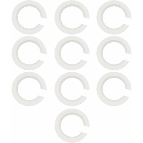 Accessoire pour abat-jour - Douille E14 en plastique dur - Blanc