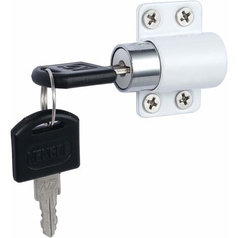 4pcs Verrous de Fenêtre Porte Coulissante Patio Embrailleur Bloc