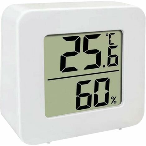 DOQAUS Hygromètre numérique d'intérieur Thermomètre d'humidité, thermomètre  de chambre et jauge d'humidité avec moniteur précis de température et  d'humidité pour la maison, serre, chambre de bébé, mini hygromètre pour  cadeaux : 