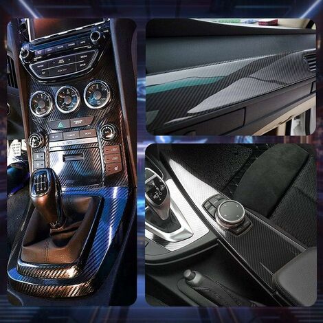 Couvercle de poignée de porte robuste en fibre de carbone, autocollant de  film de protection décoratif, accessoires extérieurs de voiture, Renault  Oke