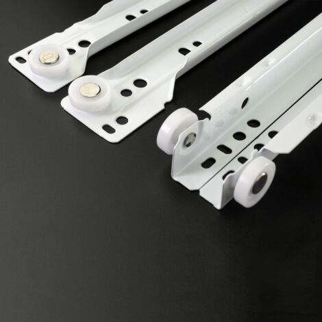 Glissières Tiroir Cuisine FSWWSF 300mm - Rails Coulissants Silencieux 40kg