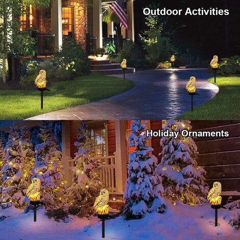 1pc Résine Animal Solaire Jardin Lumière, Extérieur Solaire LED Hibou Panda  Chat Aigle Lumière À Choisir, Solaire Lumière Animal Pelouse Lumière Solaire  Lumières Étanche Solaire LED Lumière Solaire Puissance Extérieur Décoration  