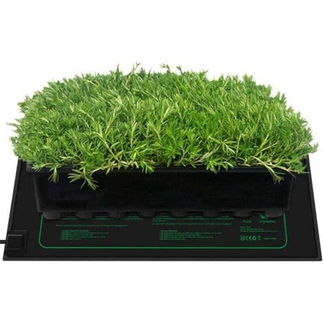 Tapis Chauffant Pour Plantes Avec Thermostat - 70W, 52x50cm, IP67 - Pour Germination, Serre, Reptiles - Réglable 20-45°C