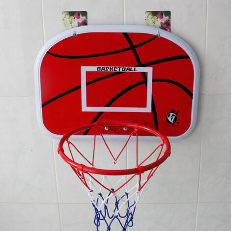 Panier de basket-ball intérieur pour enfants ensemble de jeu mini basket-ball  planche à suspendre avec ballon et pompe pour enfants