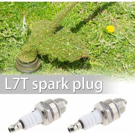 Bougies D'Allumage CMR6H - Lot De 2 - Pour Tondeuse à Gazon, Tronçonneuse - Moteurs Small Engine