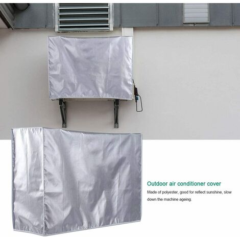 Housse de Protection pour climatiseur extérieur, étanche, pour unités extérieures, Housse de Protection pour Meubles de terrasse – Argenté | Leroy Merlin Housse de Protection pour climatiseur extérieur, étanche, pour unités extérieures, Housse de Protection pour Meubles de terrasse – Argenté | Leroy Merlin