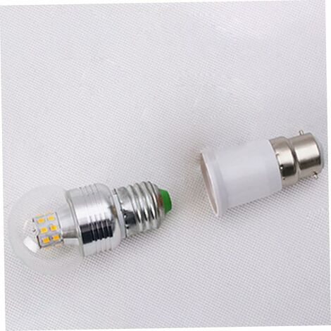 Convertisseur de douille de lumière B22 à E27 Ampoule à vis de la douille Adaptateur  Lampe