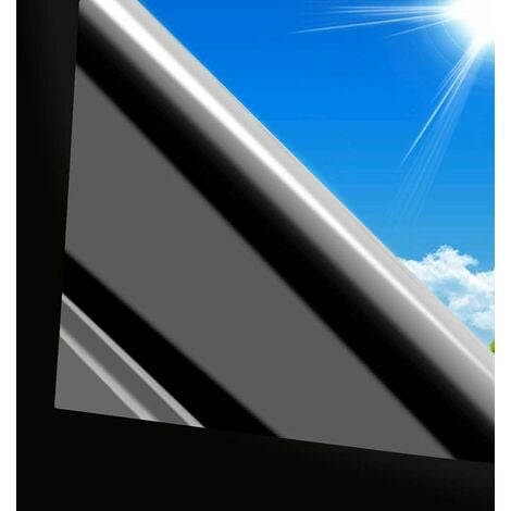 Film solaire auto adhésif noir 3m x 50cm