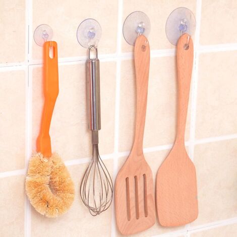 2 Crochets à Ventouse Puissants De Salle Bain Ventouse, Muraux Sous Vide Pour Douche Etanches 88280279