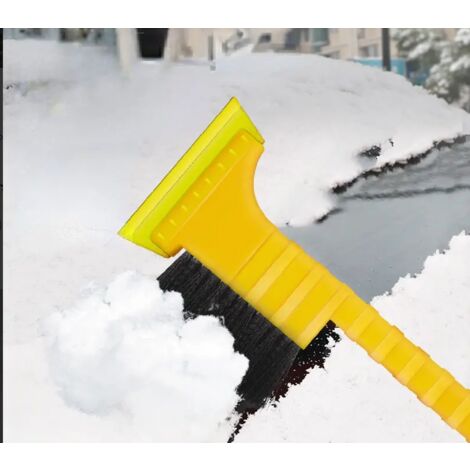 Pelle à neige télescopique Grattoir à glace à neige pour nettoyeur