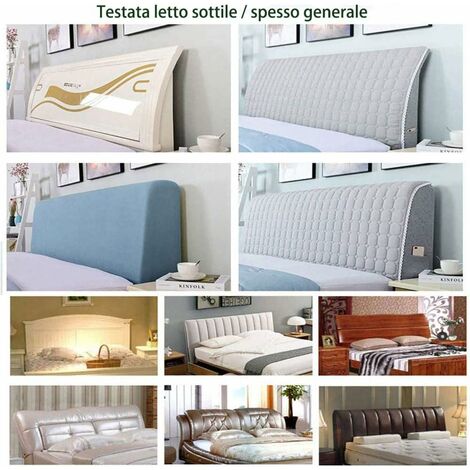 Housse De Tête De Lit Velours Blanc - Protection Et Déco Facile !