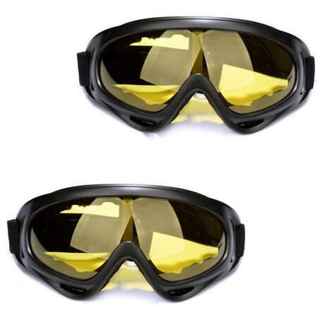 Acheter Casque de moto professionnel extérieur cyclisme masque facial  lunettes pour coupe-vent Ski Snowboard motoneige