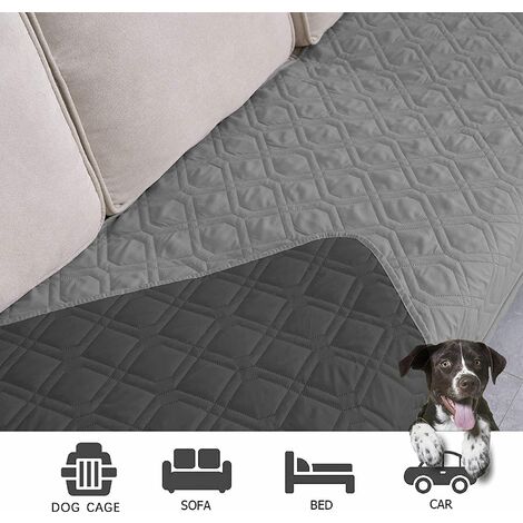 Acheter Couvre-lit imperméable de couleur unie, pour lit King Size, pour  enfants et animaux domestiques, housse de protection de matelas lavable,  linge de lit pour chiens et chats