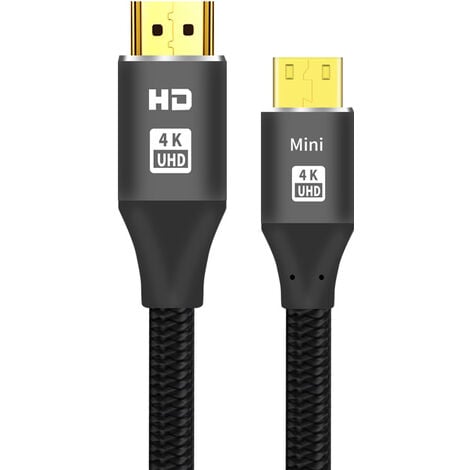 8m - Bleu - câble HDMI 2.0 HDR 4K 60Hz avec Ethernet ARC 10m, pour  ordinateur portable, TV LCD, ordinateur, p
