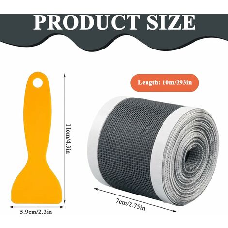 Barlone Tamis à Cheveux De Douche Avec Spatule En Plastique